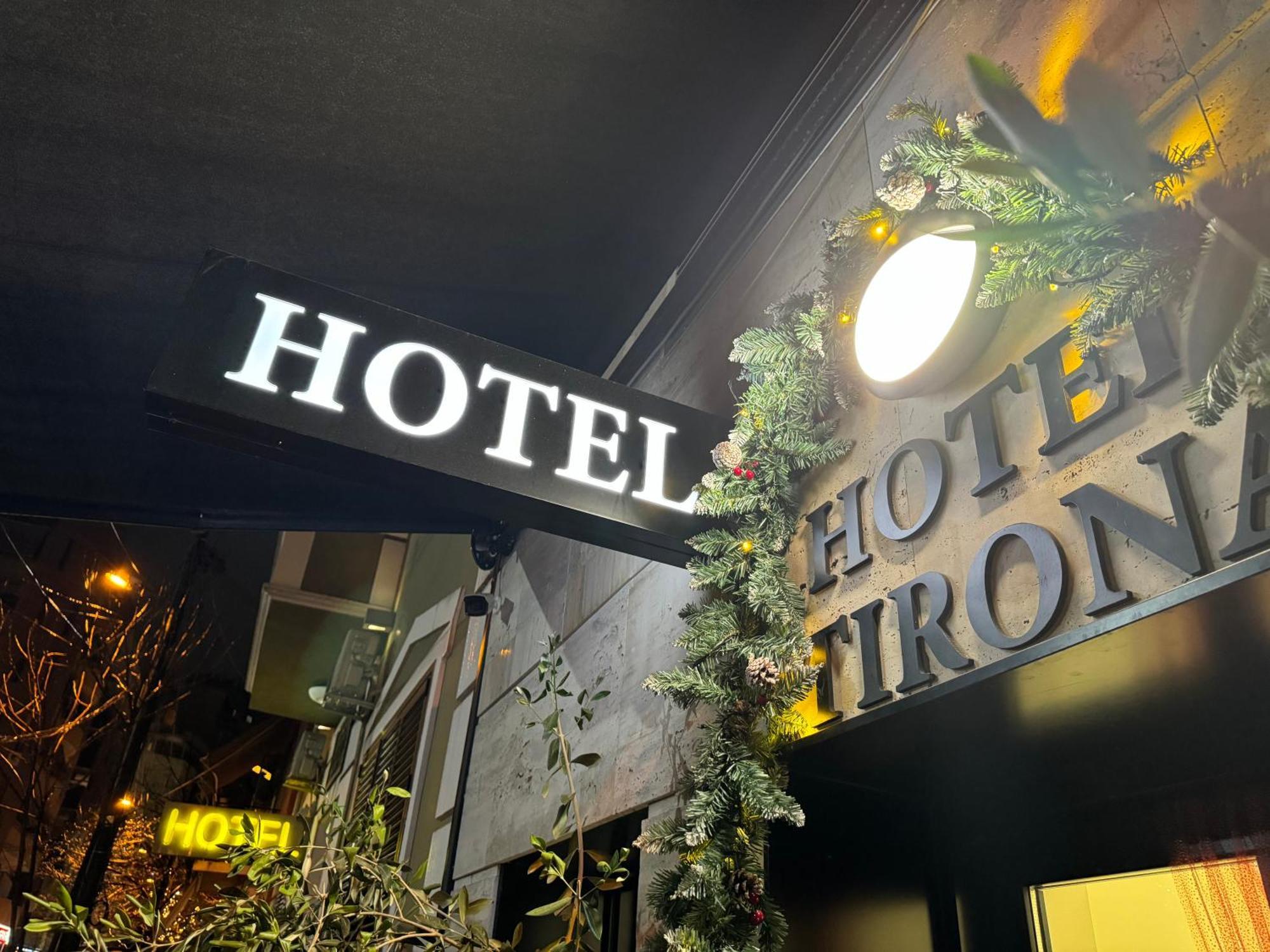 Hotel Tirona Tirana Exterior photo